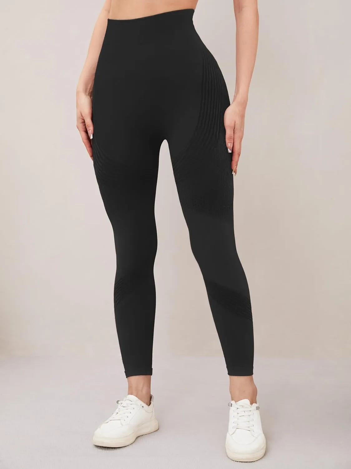 3 Pack - Women's Tight Butt Lifting Seamless Leggings Butt Lifting High Waist Fitness Yoga Pants Trouser