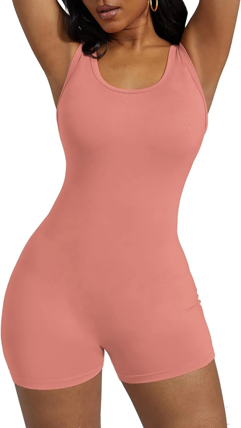 Alaroo Women One Piece Short Catsuit Bodycon Tank Jumpsuits Rompers Playsuit