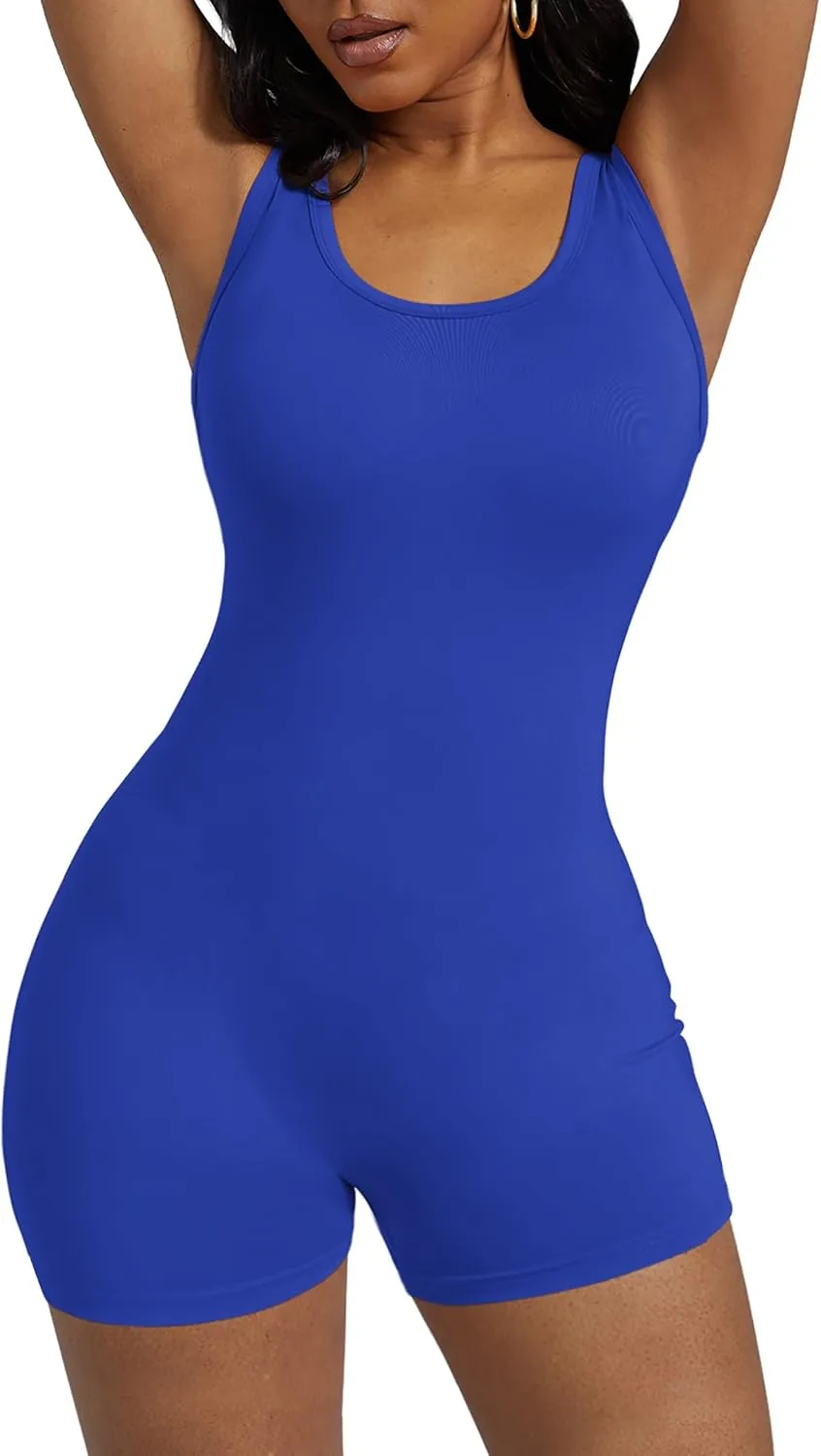 Alaroo Women One Piece Short Catsuit Bodycon Tank Jumpsuits Rompers Playsuit