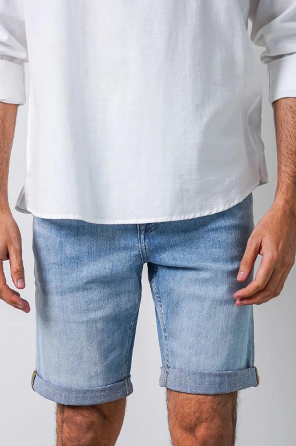 BASIC DENIM SHORTS