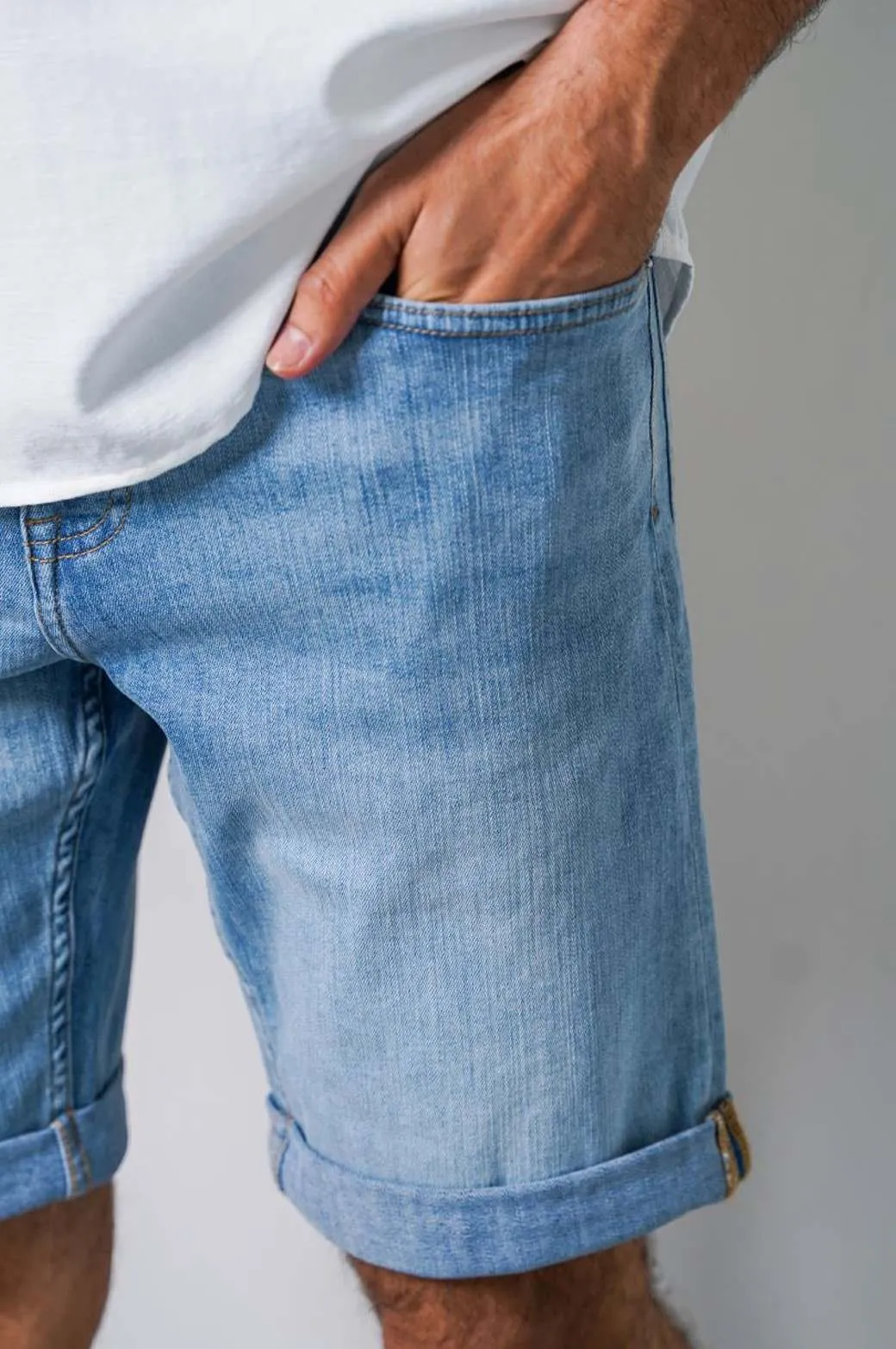 BASIC DENIM SHORTS
