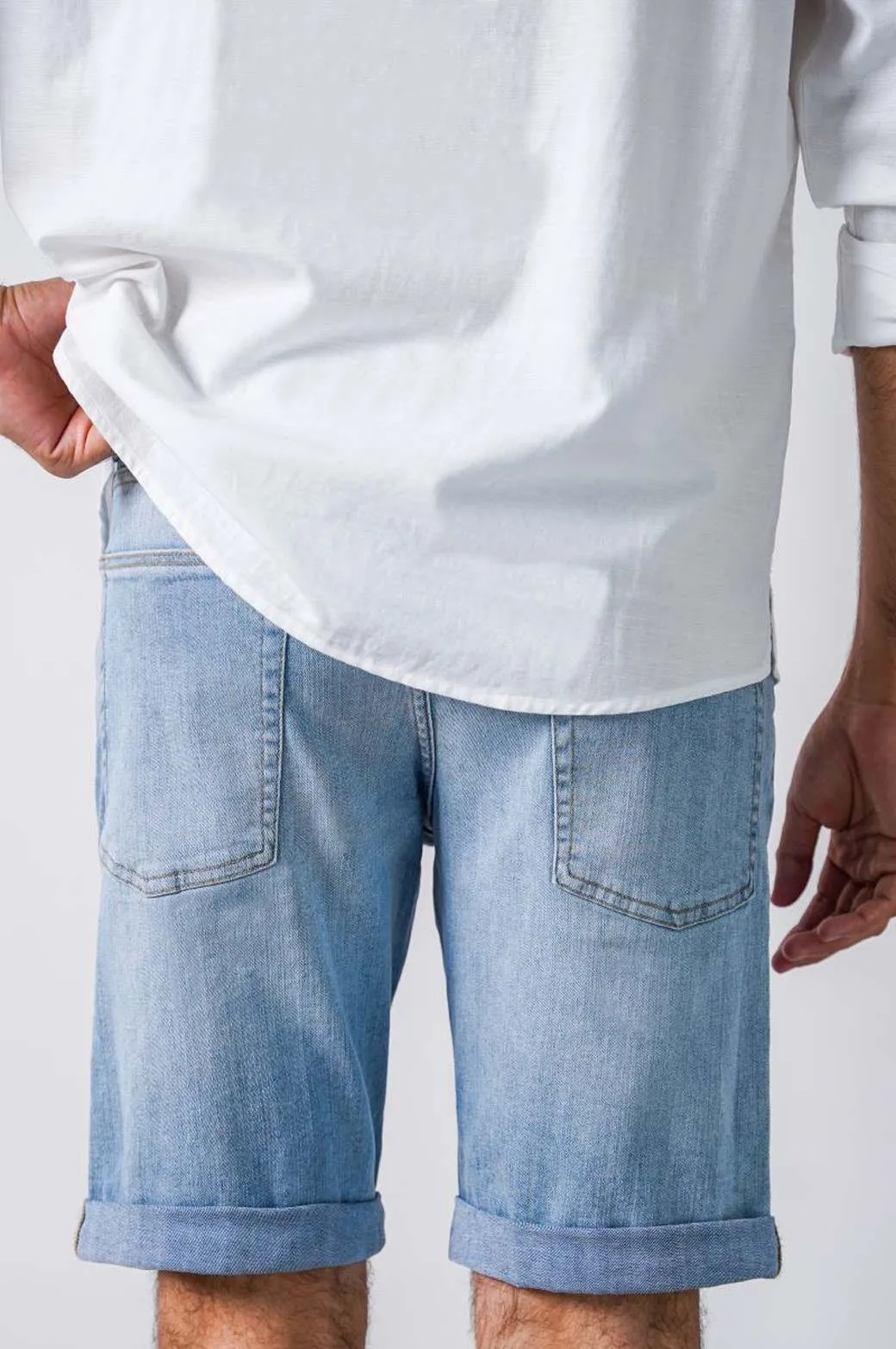BASIC DENIM SHORTS