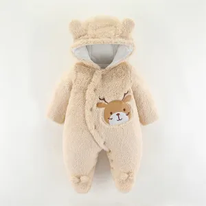 Bear Warm Baby Rompers