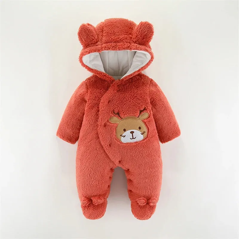 Bear Warm Baby Rompers