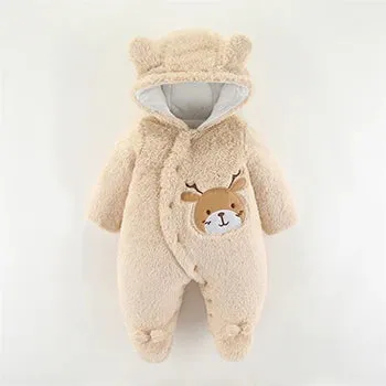 Bear Warm Baby Rompers