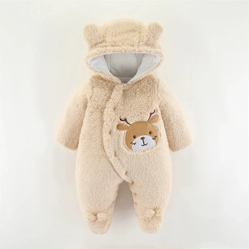 Bear Warm Baby Rompers