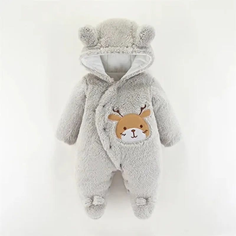 Bear Warm Baby Rompers