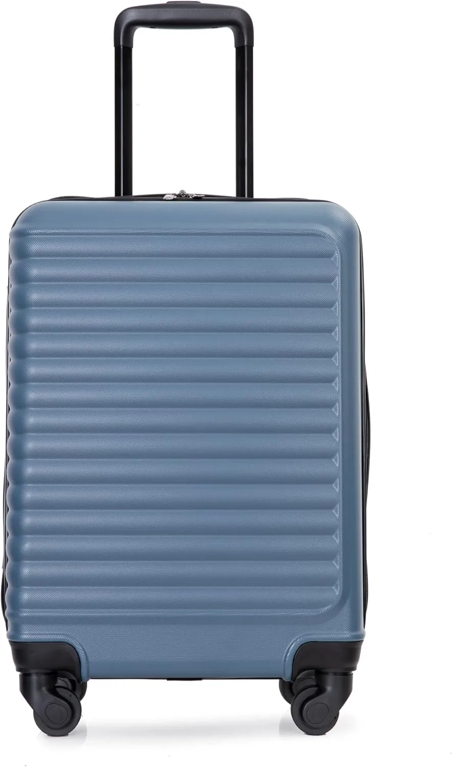 Carry On Luggage,Suitcases with Wheels Hardshell,ABS Lightweight Carry On Suitcase, 20-Inch (Blue)
