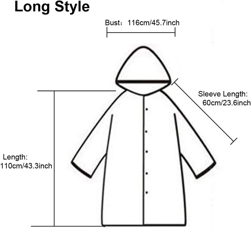 clear rain jacket clear raincoats for women eva transparent raincoat with belt lightweight rainwear waterproof