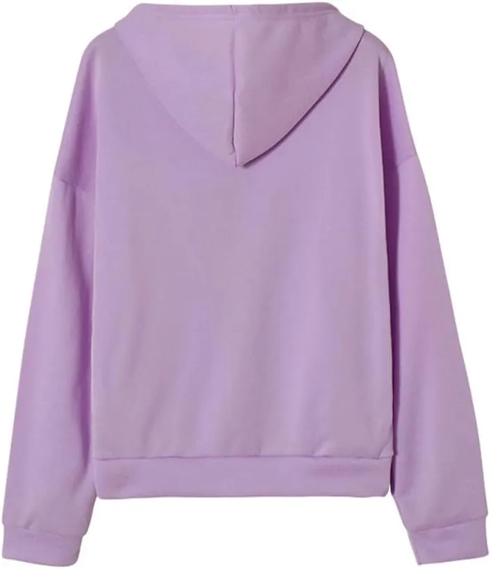 COOLMONAR Women Y2K Hoodie Y2K Athletic Workout Basic Casual Sweatshirt Harajuku Zip Up Hoodies