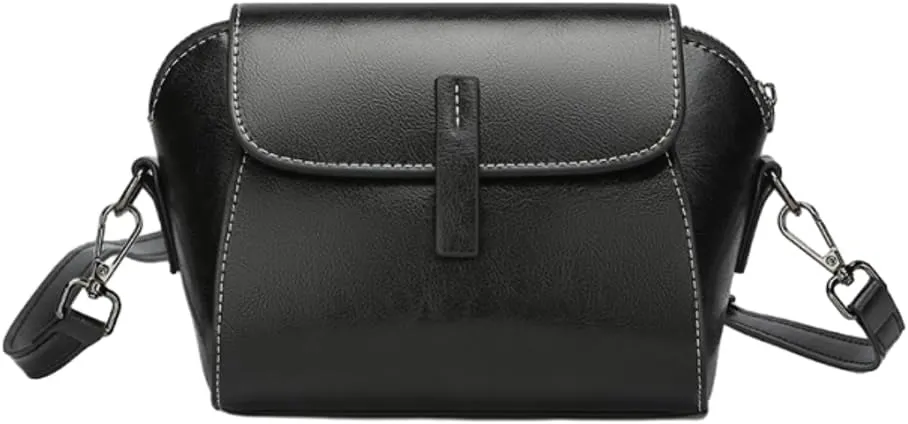 Crossbody Bags Women Genuine Leather 2025 Spring Trendy Shoulder Clutch Purse Satchel Tote Handbags Removeable Strap