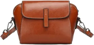 Crossbody Bags Women Genuine Leather 2025 Spring Trendy Shoulder Clutch Purse Satchel Tote Handbags Removeable Strap