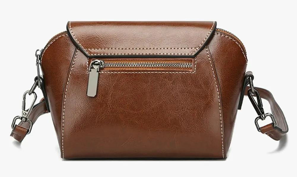 Crossbody Bags Women Genuine Leather 2025 Spring Trendy Shoulder Clutch Purse Satchel Tote Handbags Removeable Strap