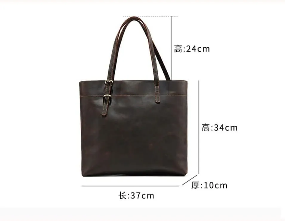 CSCDD 1PCS Fashion Men's Handbag Tote Bag Briefcase Retro Men's Bag Business Commuter Bag
