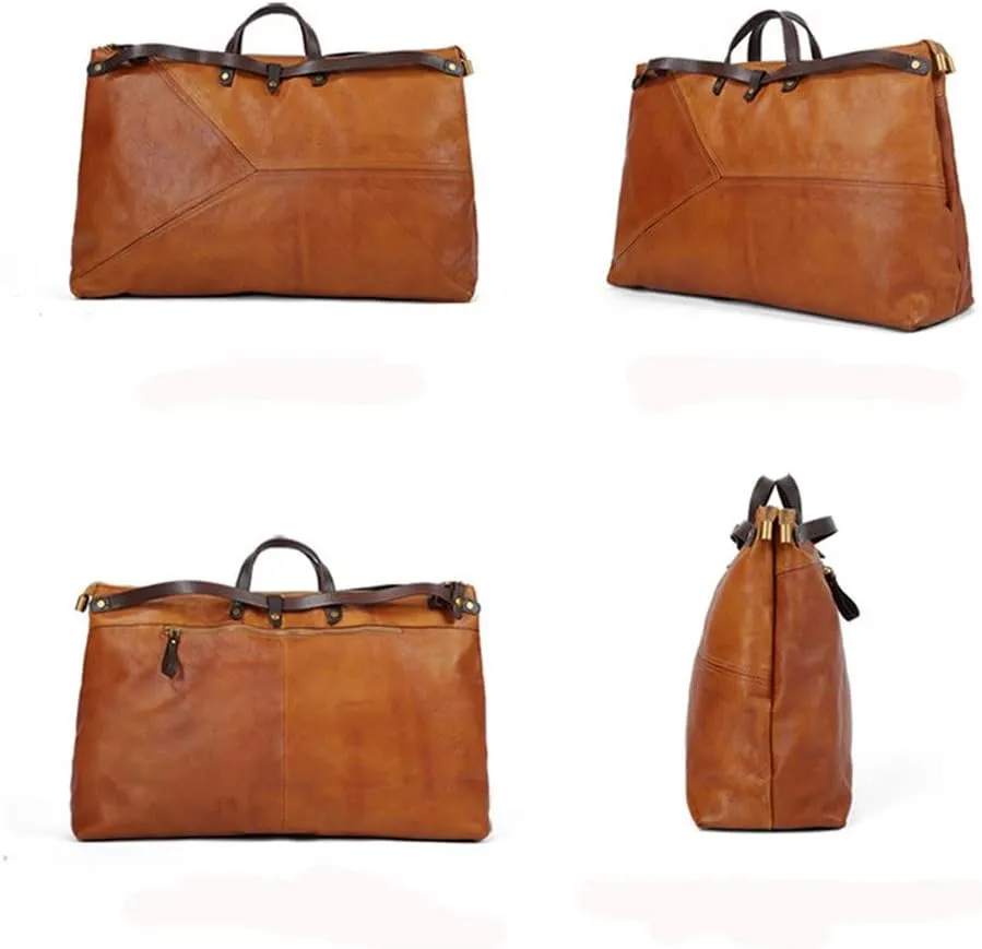 CSCDD Handbag Men's Briefcase Large Capacity Business Travel Luggage Bag Computer Bag Large