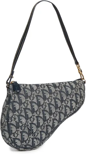 Dior Women's Pre-Loved Christian Trotteur Saddle Bag