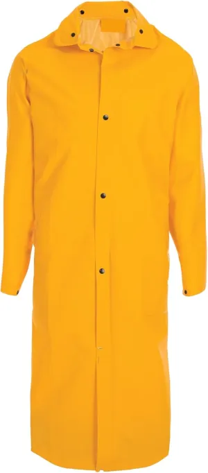 First Class Full-Length Yellow Raincoats 100% PVC