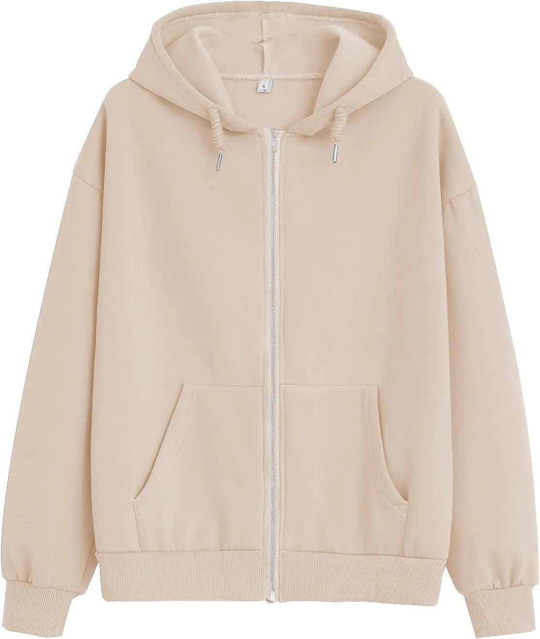 Fkatuzi Women Graphic Zip Up Love Never Fails Hoodie Aesthetic Preppy Sweatshirt Cotton Jacket Fleece Letter Print Zipper Top
