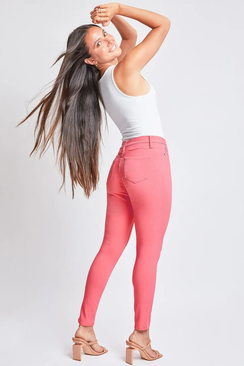 Full Size Hyperstretch Mid-Rise Skinny Jeans