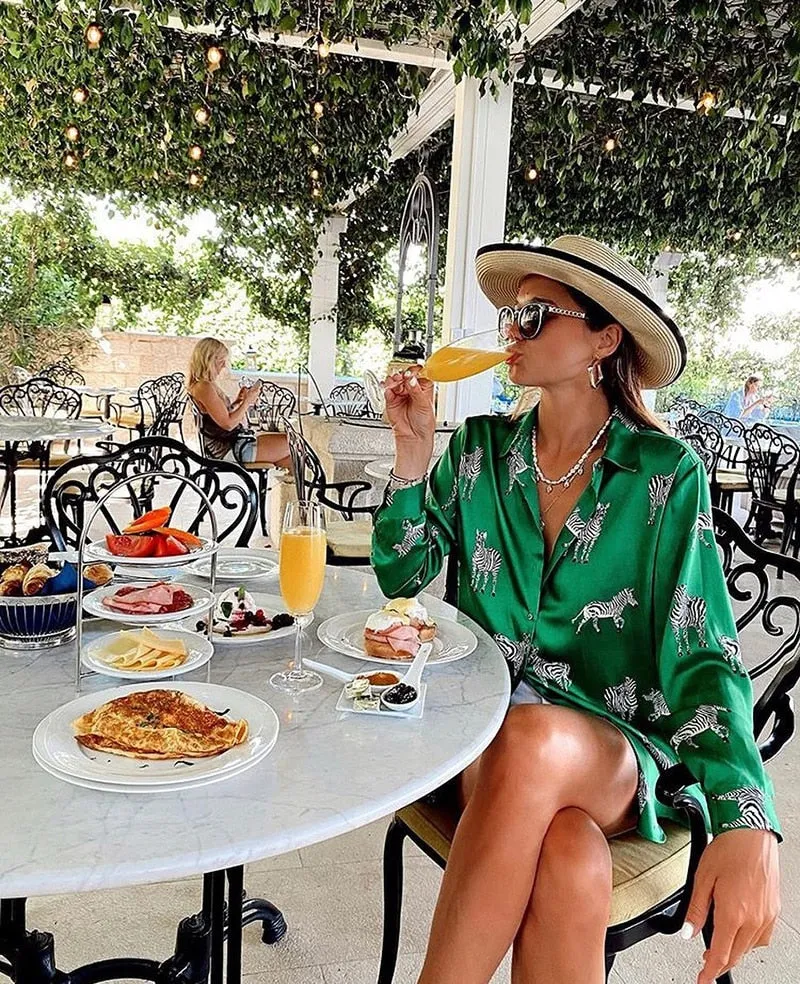 Gabriella's Silk Blouses