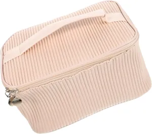 Gatuida Cosmetic Bag for Women Travel Makeup Bag Organizer Pu Leather Hanging Storage