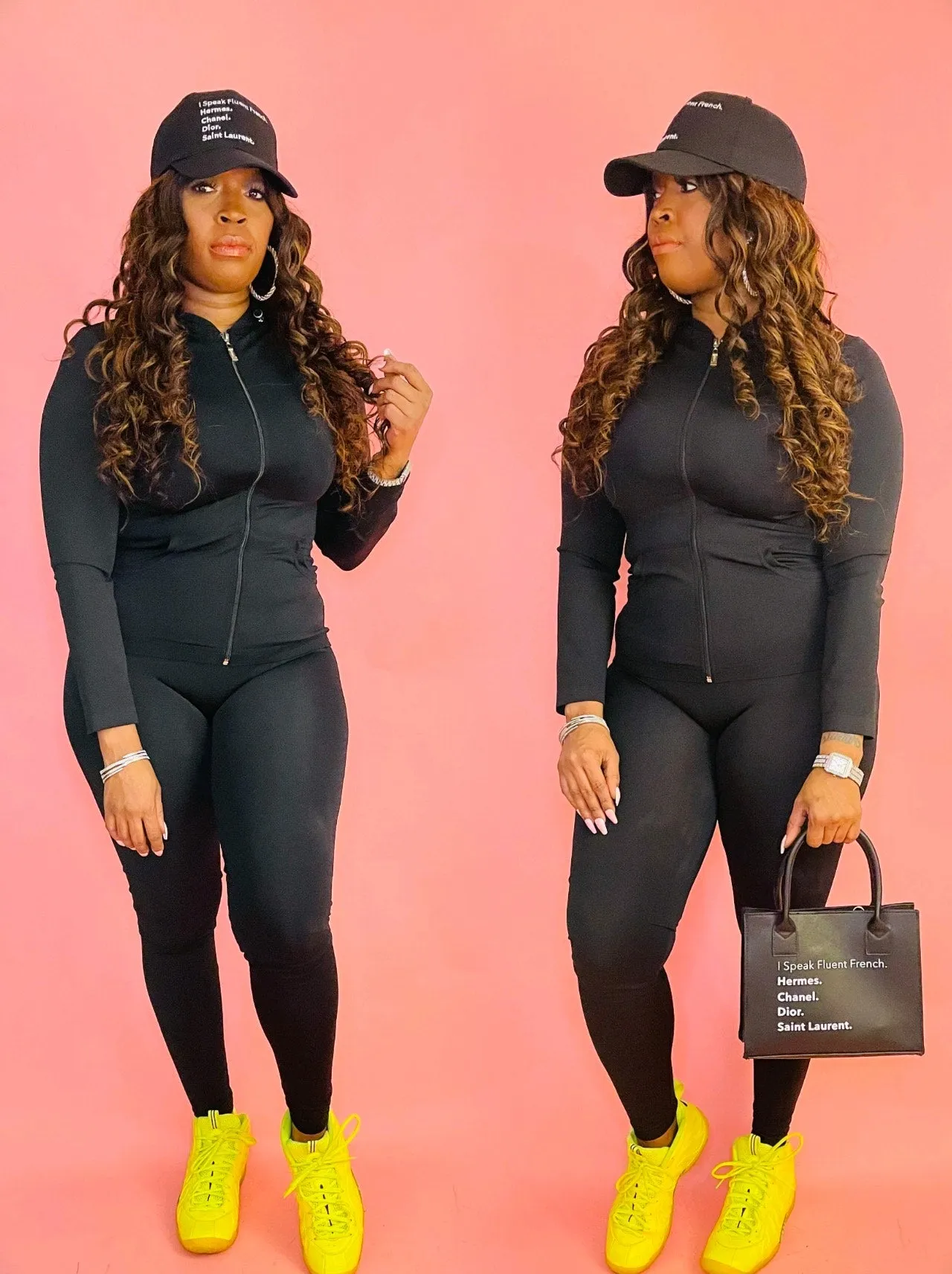 Home-Bawdy Two Piece Hoodie And Legging Active Lounge Wear Set (Black, Grey, Mocha)