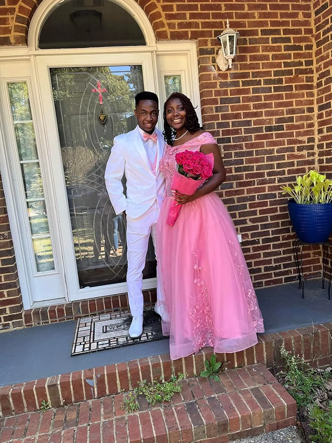 JAEDEN Prom Dress Ball Gown - Quinceanera Dresses Lace Long Off Shoulder Prom Dress 2024