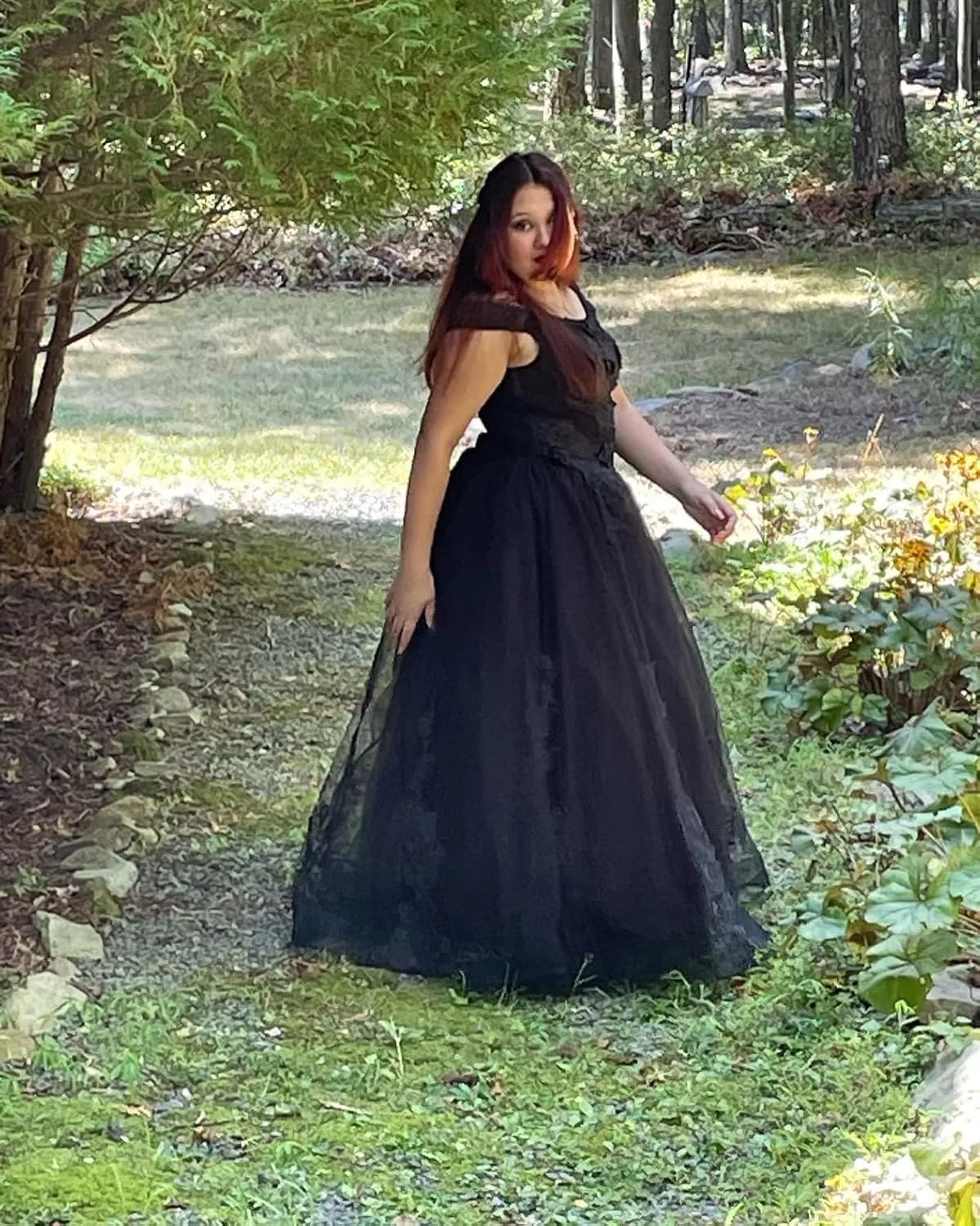 JAEDEN Prom Dress Ball Gown - Quinceanera Dresses Lace Long Off Shoulder Prom Dress 2024