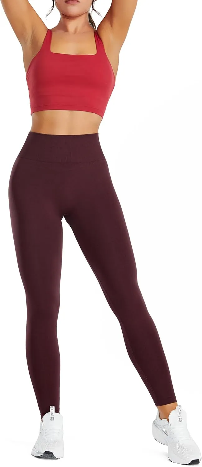JOYSPELS Gym Leggings for Women High Waisted Butt Lifting Workout Yoga Pants