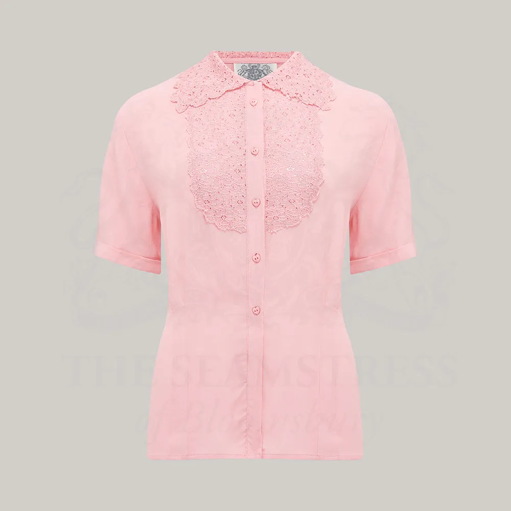 Lacey Blouse in Blossom Pink
