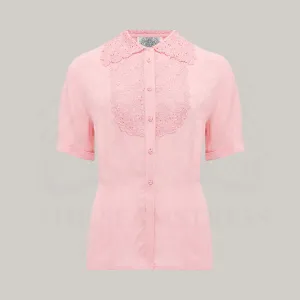 Lacey Blouse in Blossom Pink