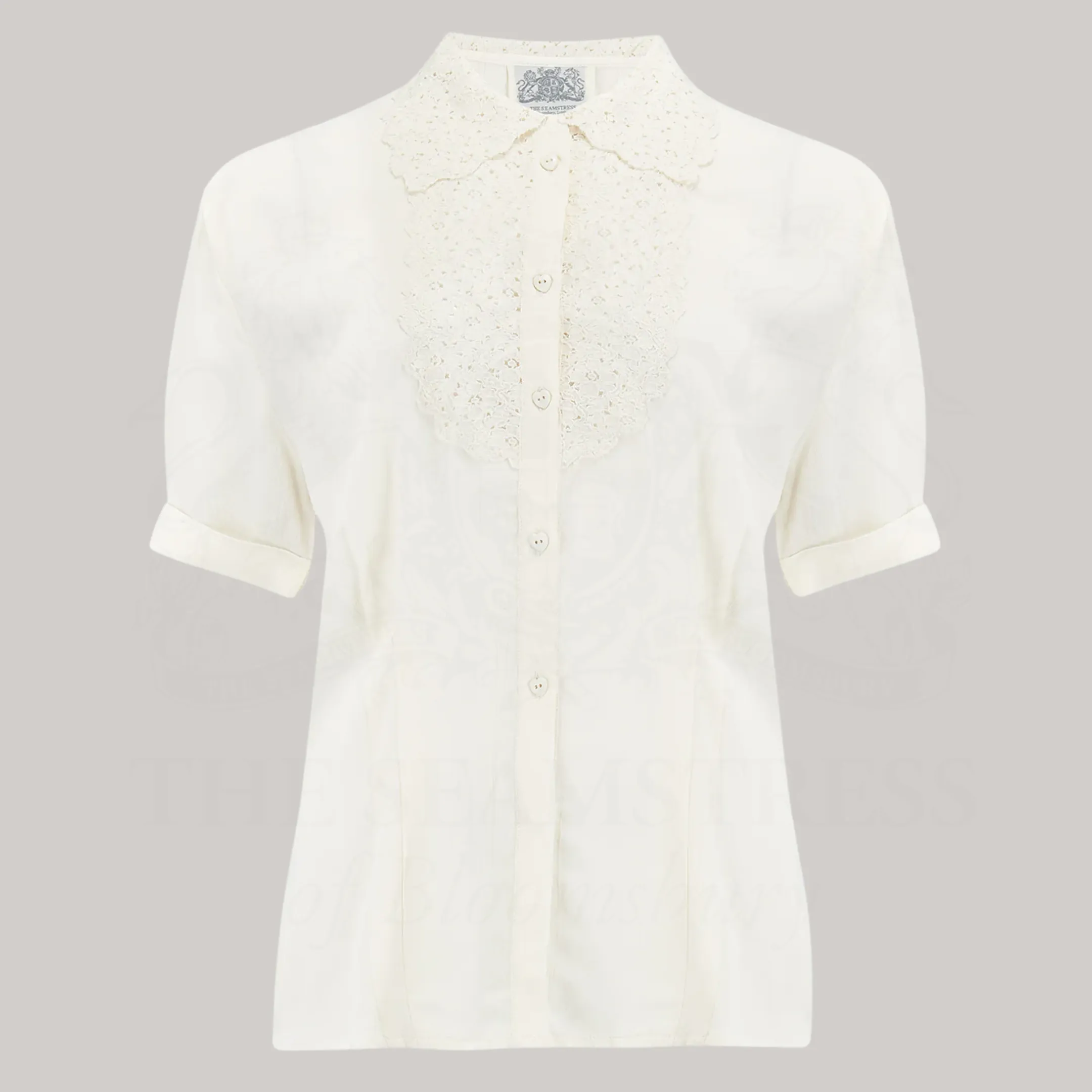 Lacey Blouse in Cream