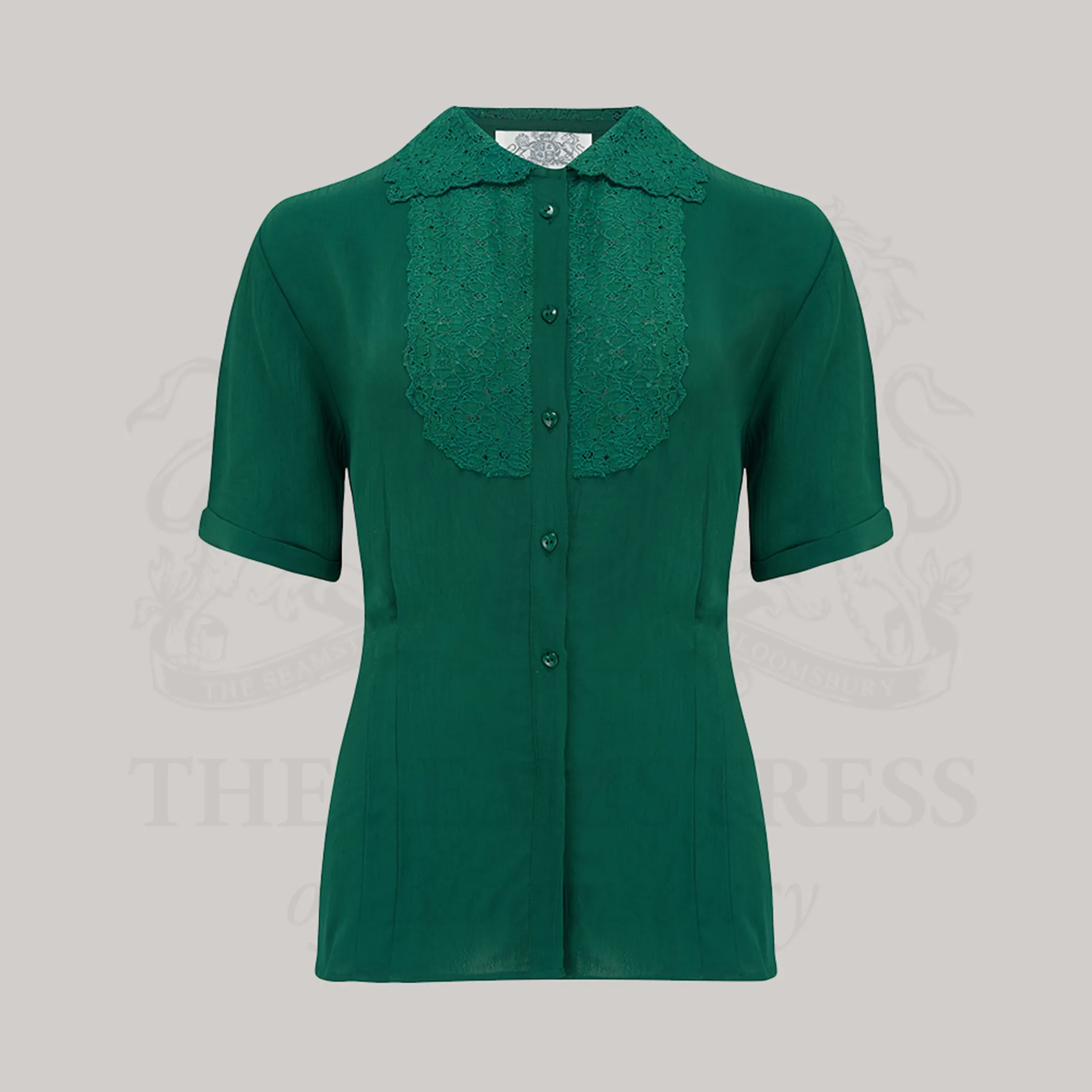 Lacey Blouse in Hampton Green