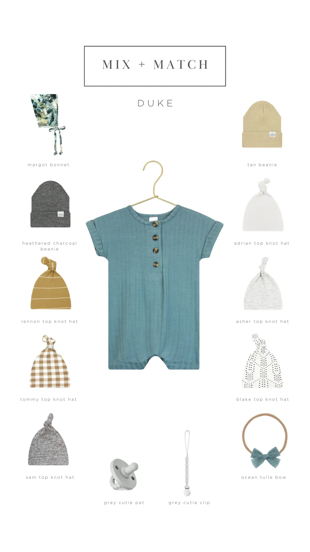 Lou Lou & Company - Duke Ribbed Romper