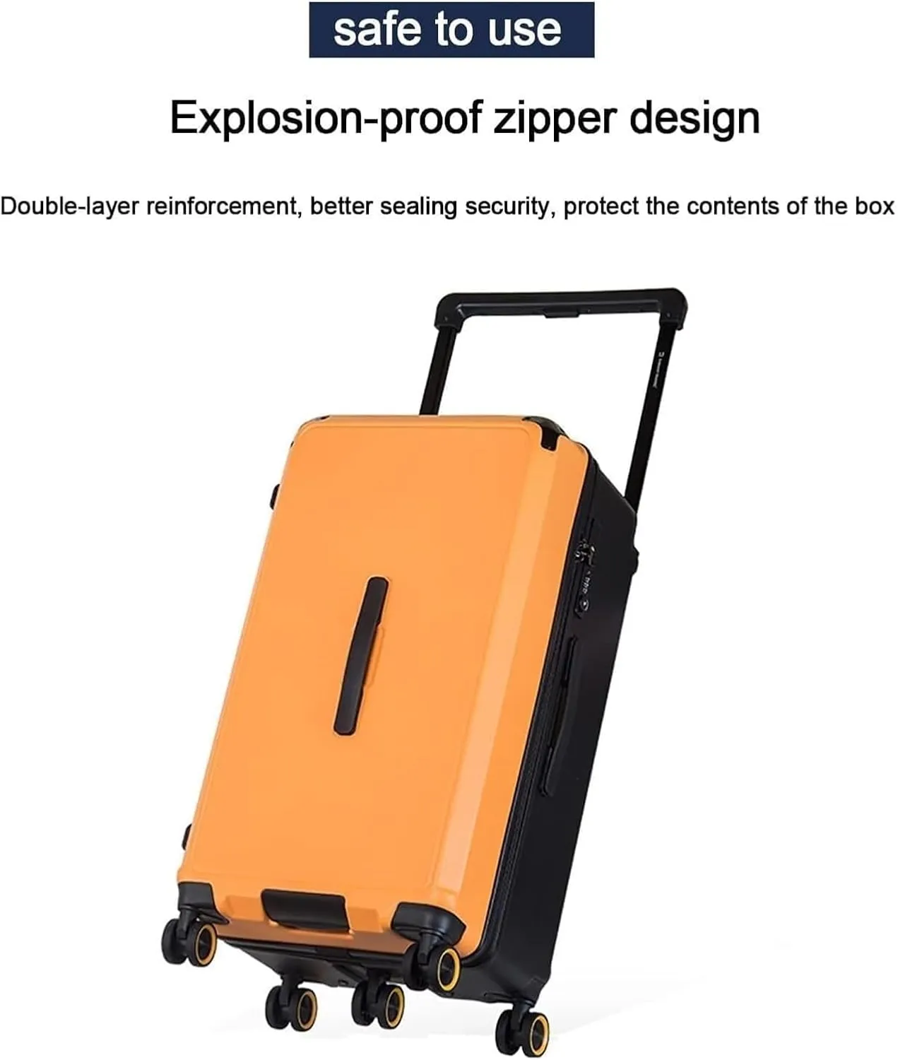 LuggageSuitcases With Wheels Carry On Luggage 26 In Luggage Large Capacity Trolley Luggage Wet and Dry Design Suitcase Hard Shell Luggage Suitcase Wheels Travel Luggage Lightweight ( Color : Yellow ,