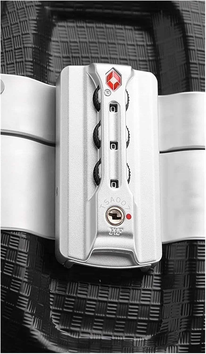 LuggageSuitcases With Wheels Carry On Luggage Luxury Suitcase Scratch Resistant No Zip Luggage Aluminum Frame Suitcases 360 Spinner Trolley Luggage Portable Luggage Lightweight ( Color : Silver , Si