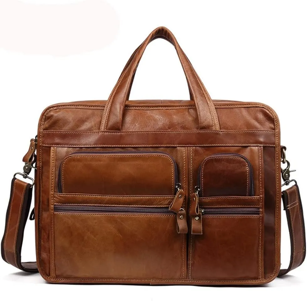 Men's Bag Briefcase Men's Business Laptop Bag Large-capacity Shoulder Bag Messenger Bag