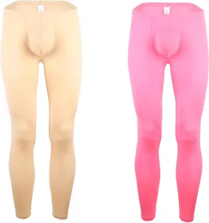 Mens Compression Long Pants Skinny Sports Trousers Workout Fitness Gym Leggings