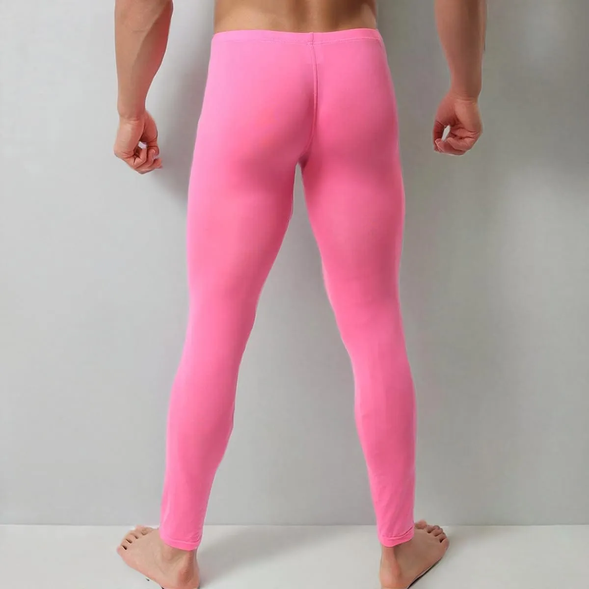 Mens Compression Long Pants Skinny Sports Trousers Workout Fitness Gym Leggings