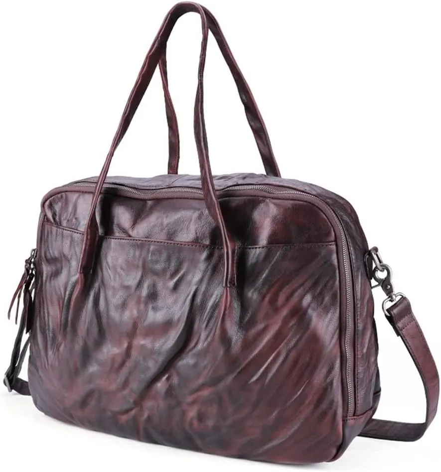 Men's Handbag Casual Fashion Retro Men's Bag Large Capacity Messenger Shoulder Bag Men's Briefcase