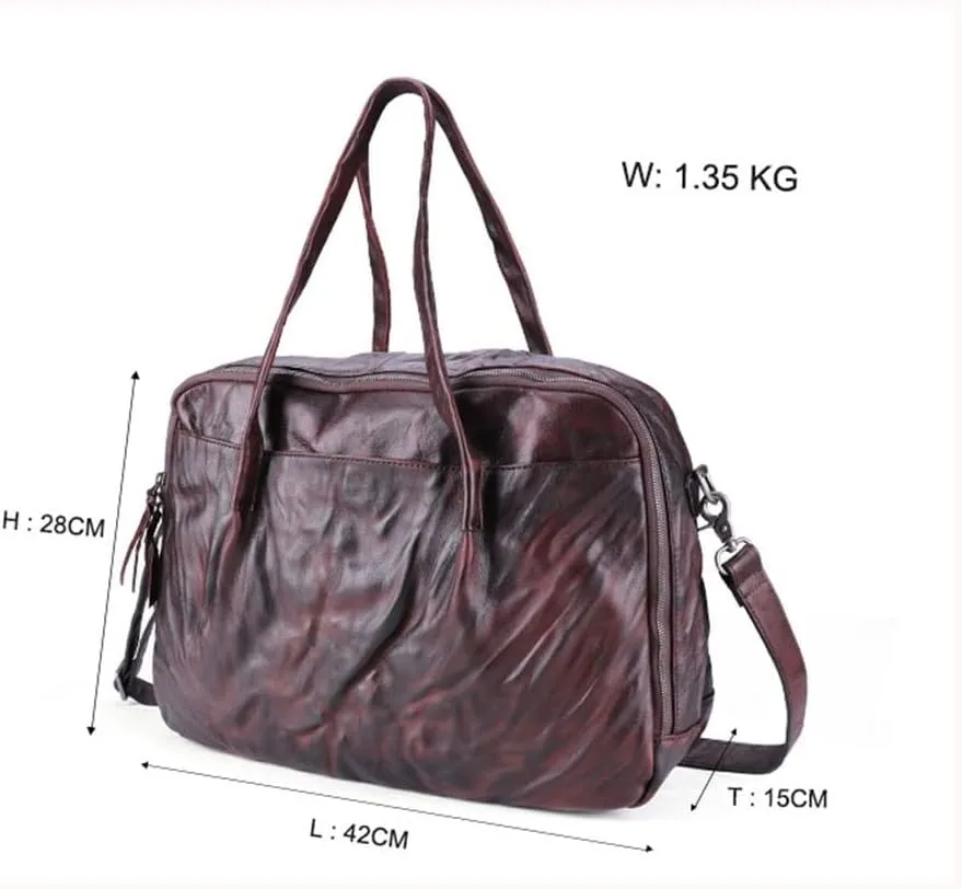 Men's Handbag Casual Fashion Retro Men's Bag Large Capacity Messenger Shoulder Bag Men's Briefcase