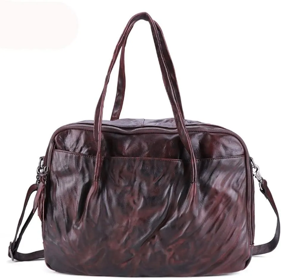 Men's Handbag Casual Fashion Retro Men's Bag Large Capacity Messenger Shoulder Bag Men's Briefcase