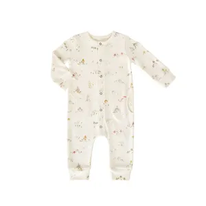 Organic Romper - Mini Mushroom