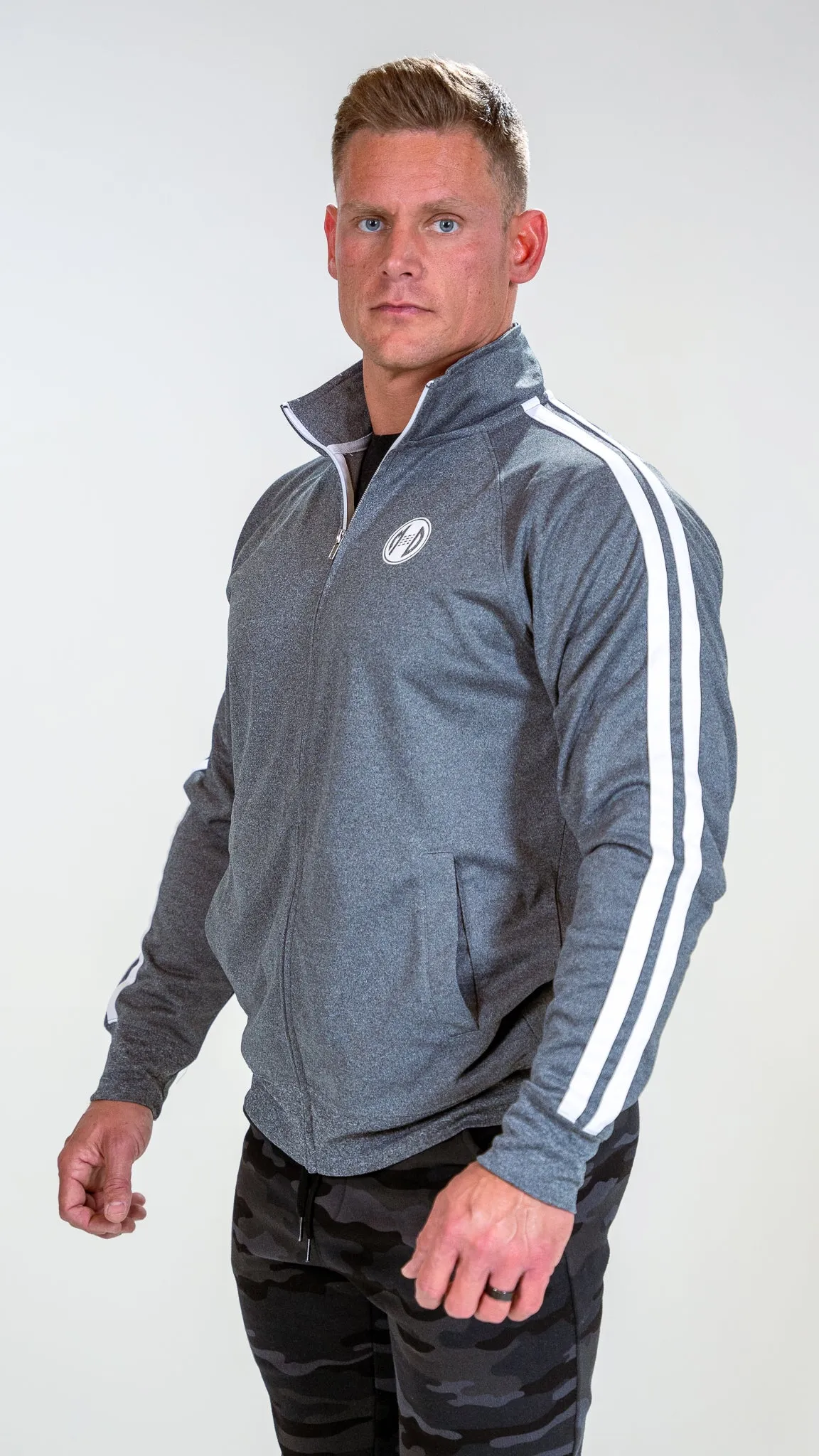 Poly-Tech Full-Zip Track Jacket