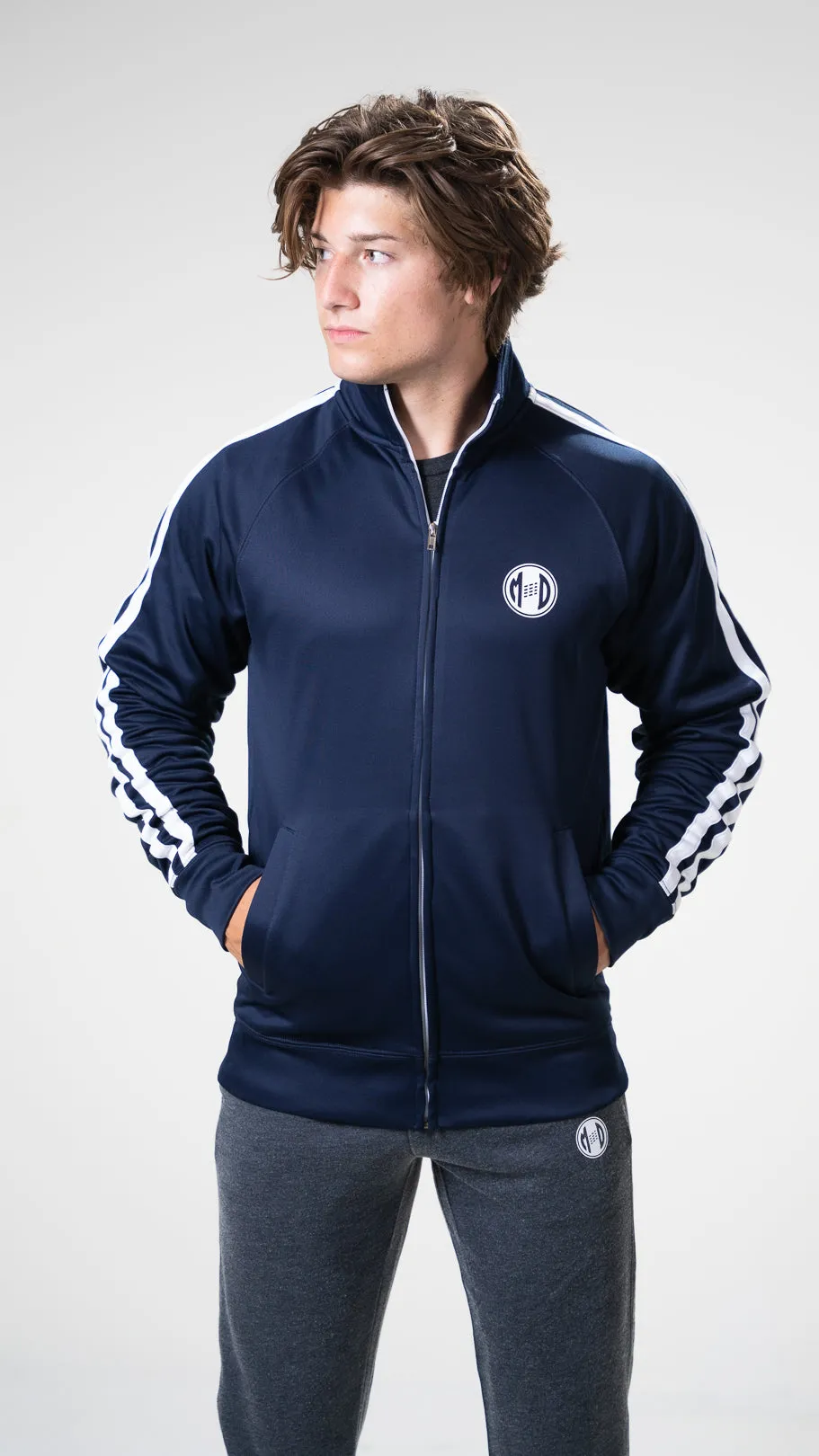Poly-Tech Full-Zip Track Jacket
