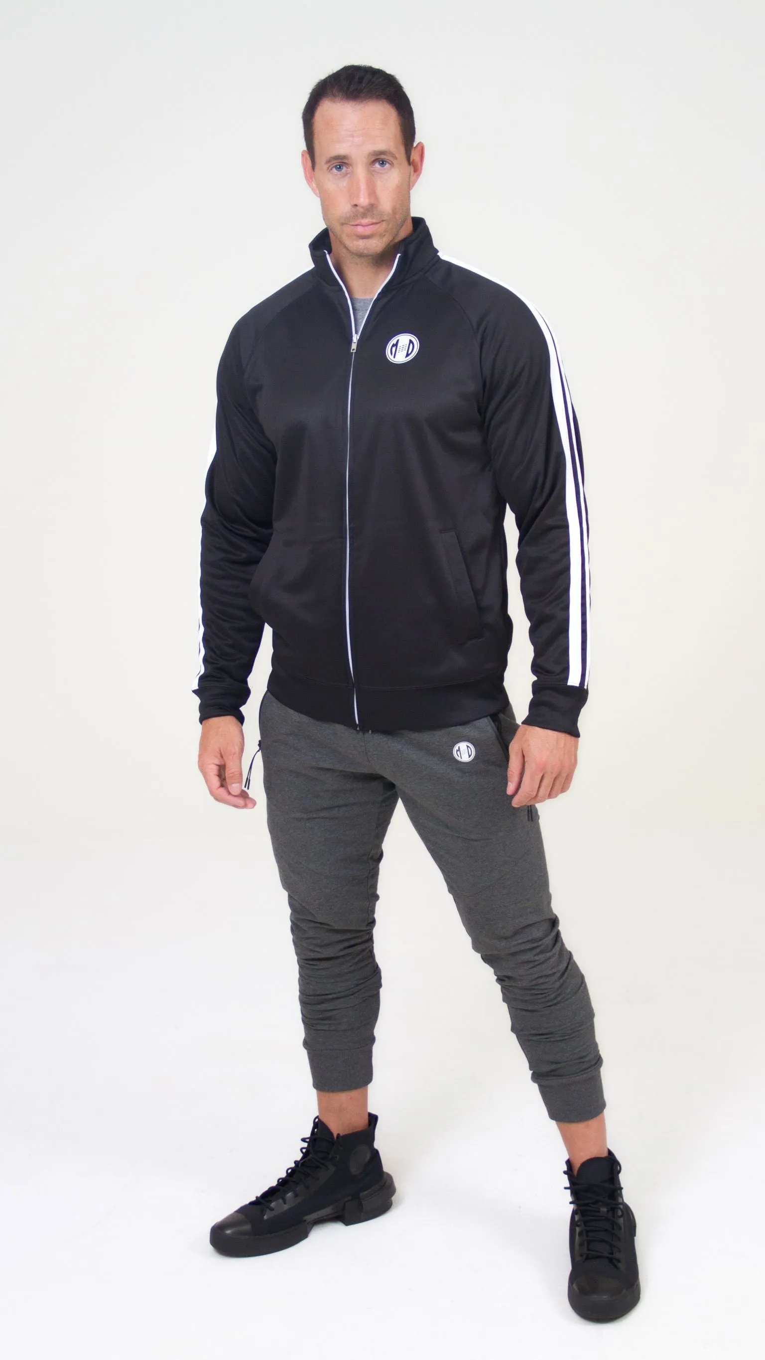Poly-Tech Full-Zip Track Jacket