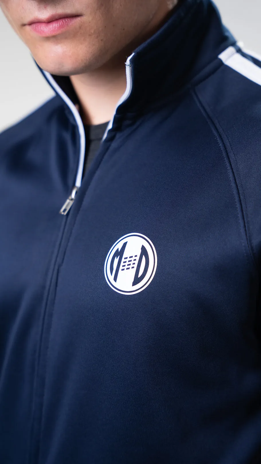 Poly-Tech Full-Zip Track Jacket