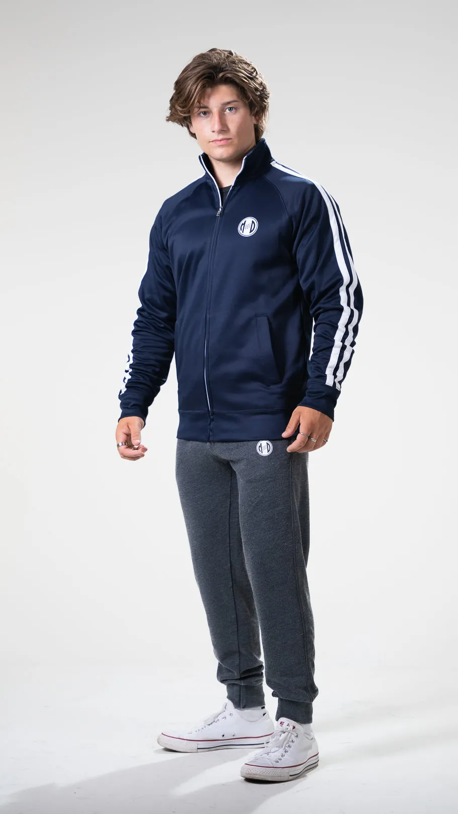 Poly-Tech Full-Zip Track Jacket