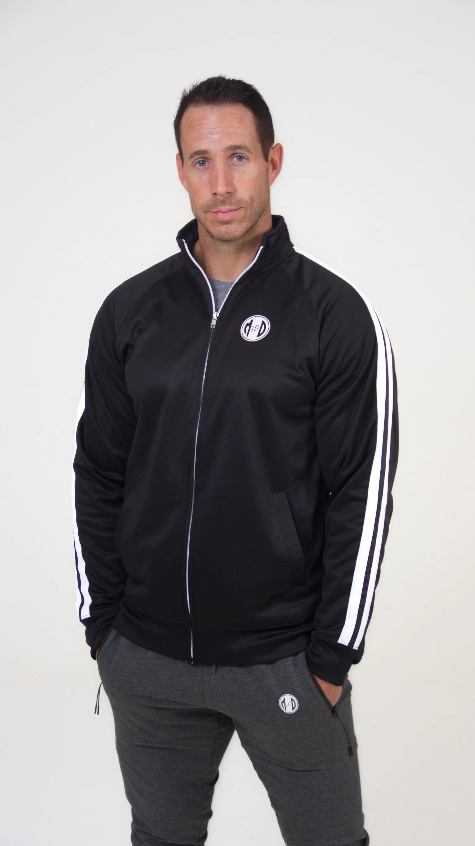 Poly-Tech Full-Zip Track Jacket