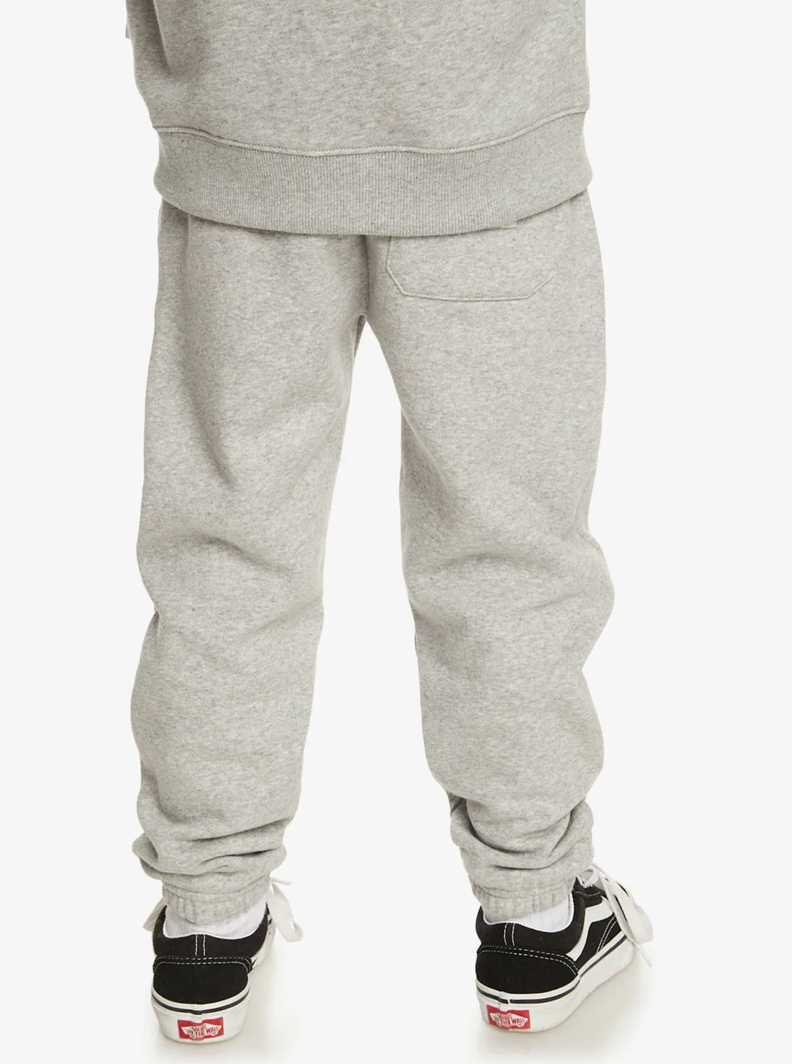 Quiksilver Trackpant Screen Boy Pants-Light Grey Heather